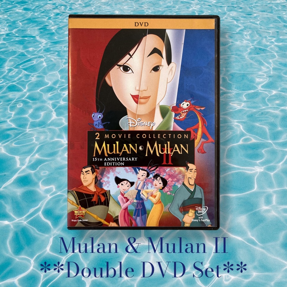 MULAN 1 & 2 (special dual DVD set)